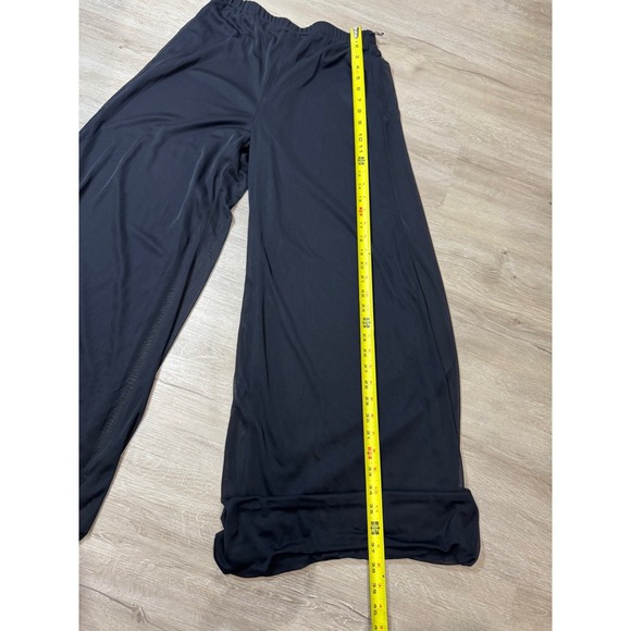 Women's Black Full Length Lined Pants By Cachet size M - Picture 6 of 8